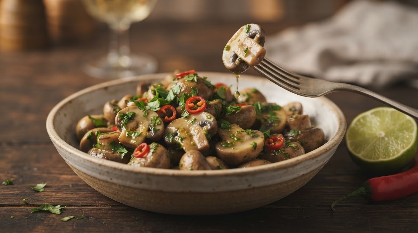 Gemarineerde Kastanjechampignons