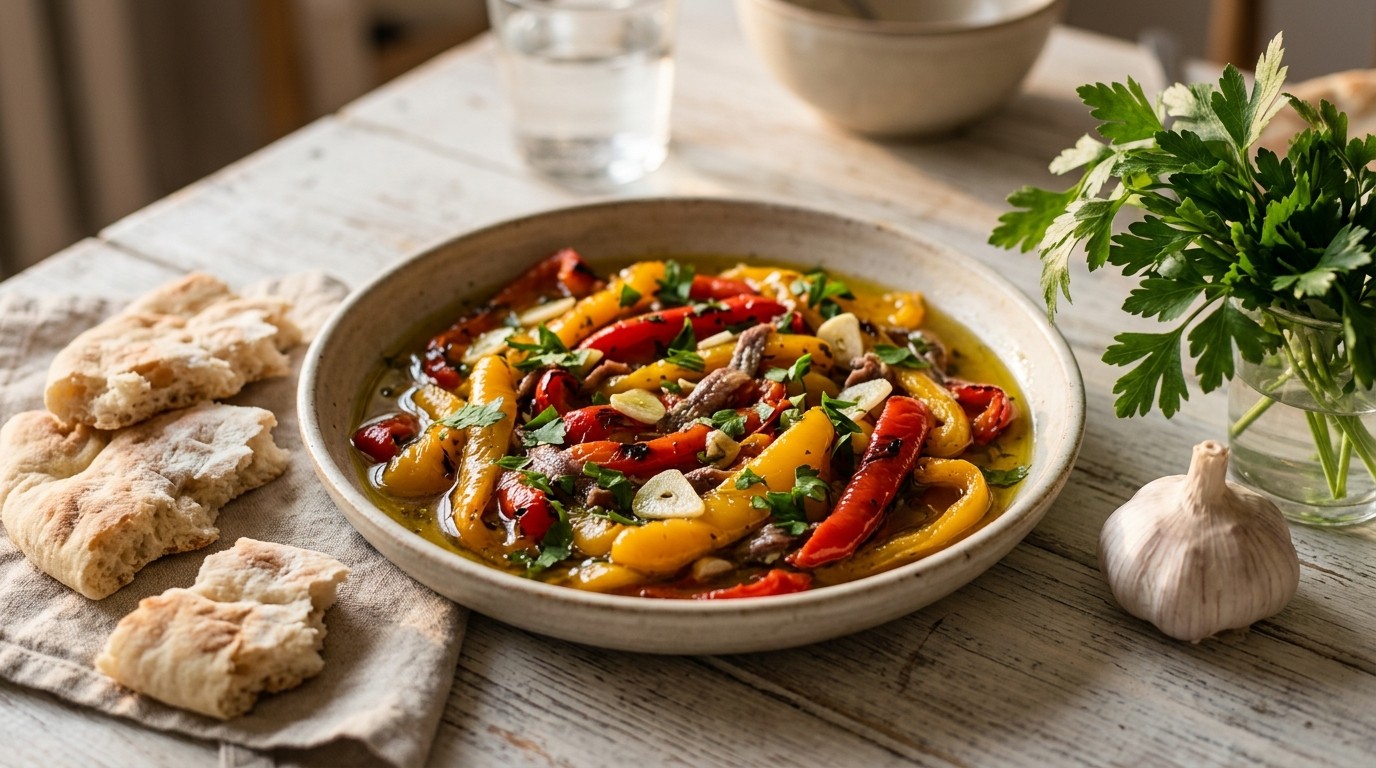Gemarineerde Paprika