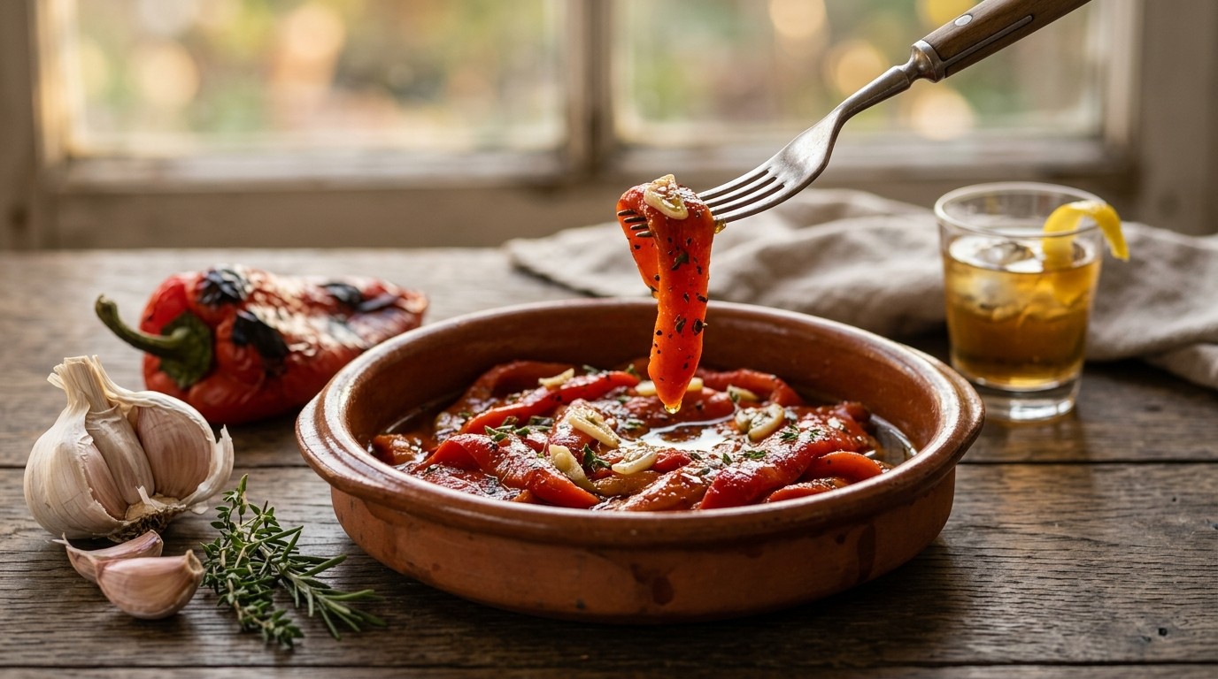 Gemarineerde Paprika