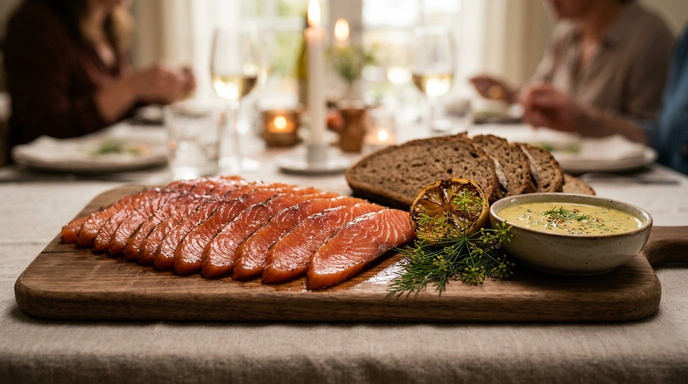 Gemarineerde Zalm