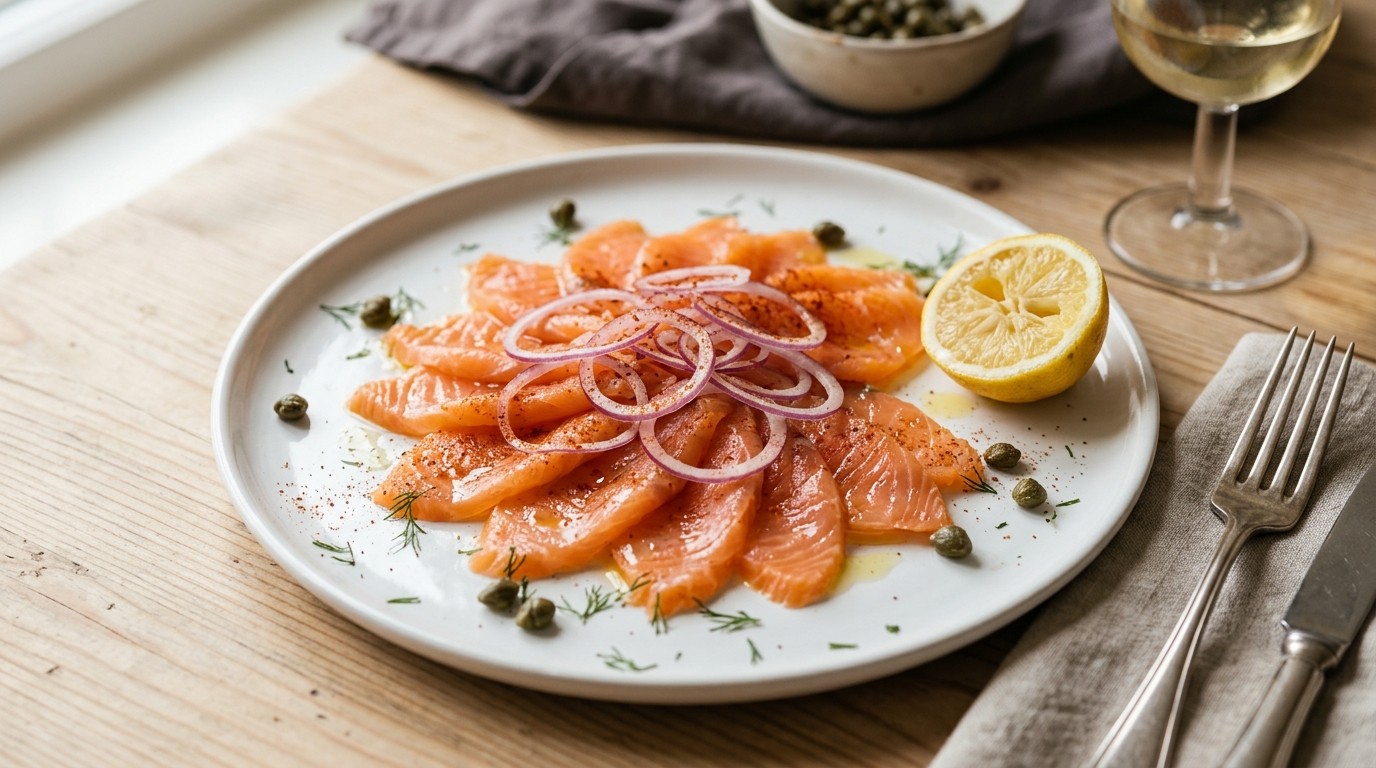 Gemarineerde Zalm recept Gemarineerde Zalm recept