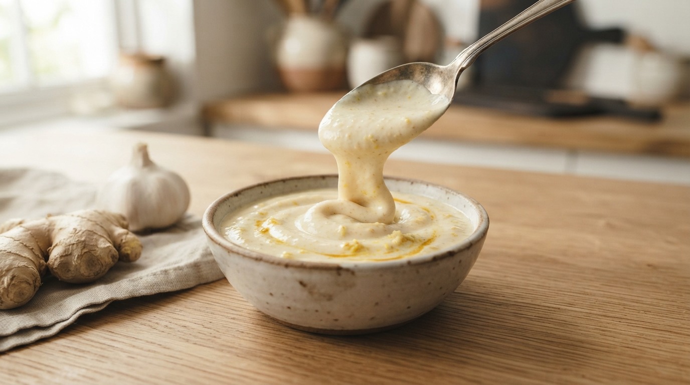 Gember-knoflook Saus
