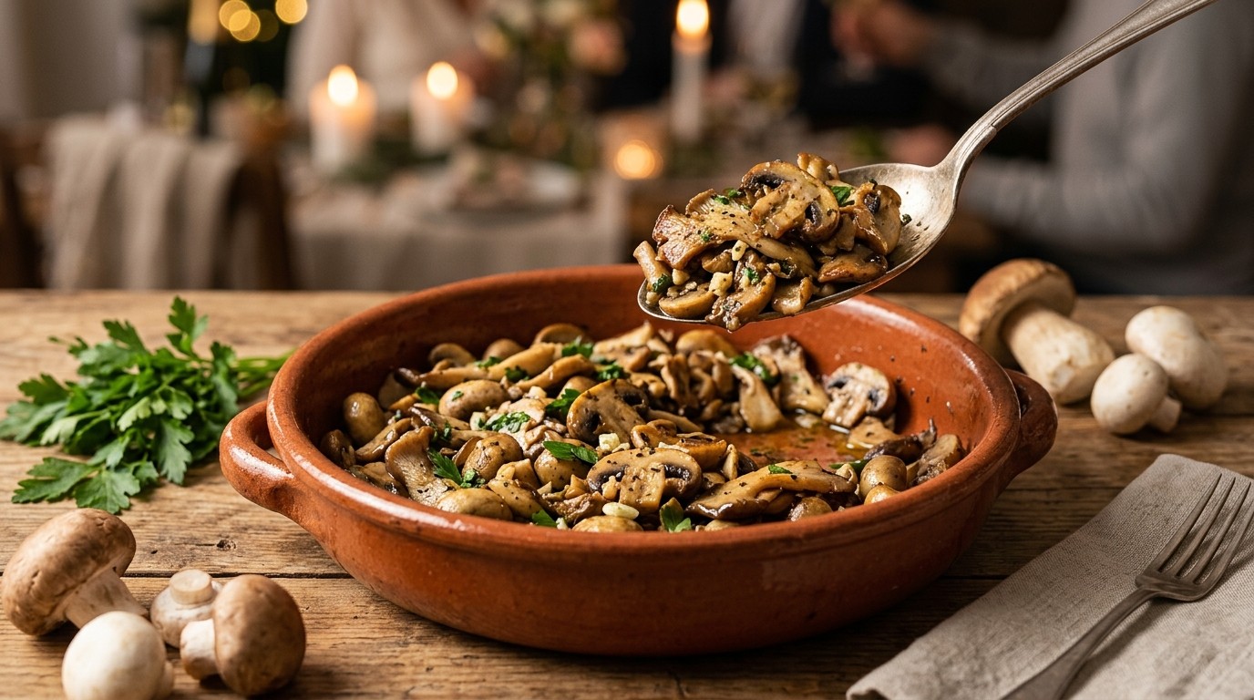Gemengde Paddestoelen Voor Italiaans Buffet
