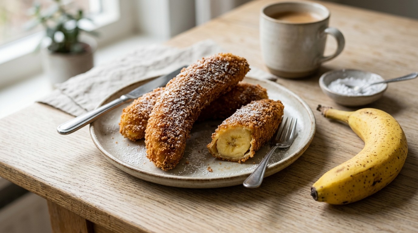 Gepaneerde Banaan