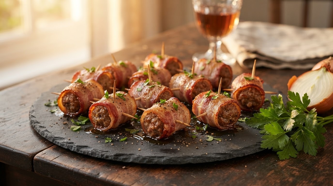 Gerookt Spekrolletje met Gehakt