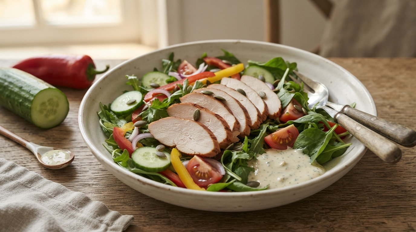 Gerookte Kipsalade recept Gerookte Kipsalade recept