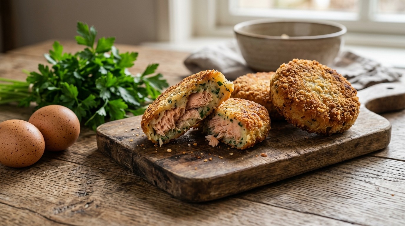 Gerookte Visburgers