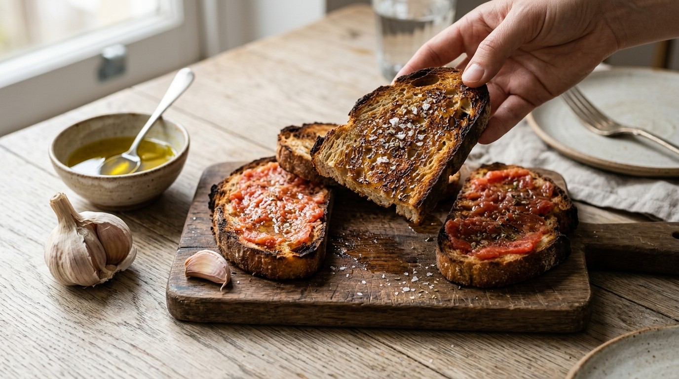 Geroosterd Tomatenbrood