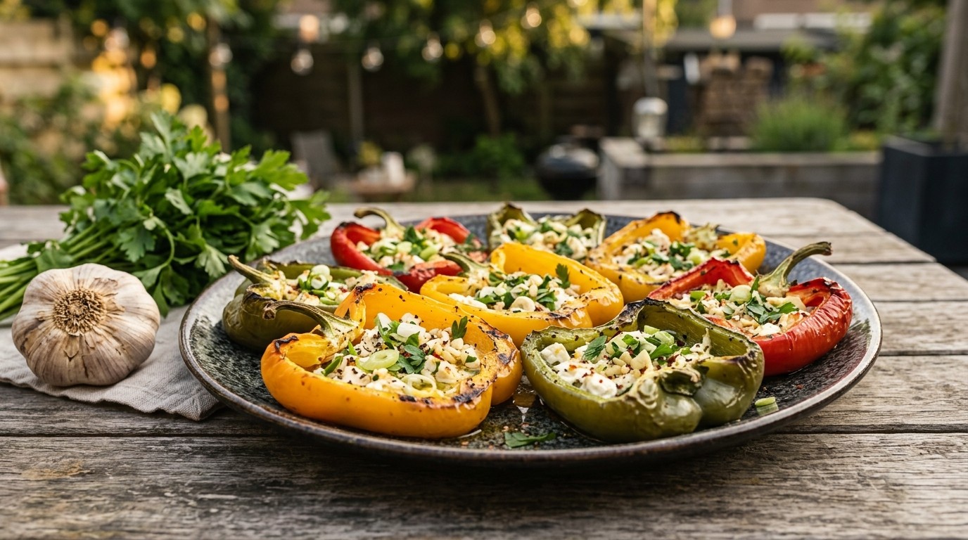 Geroosterde Paprika's