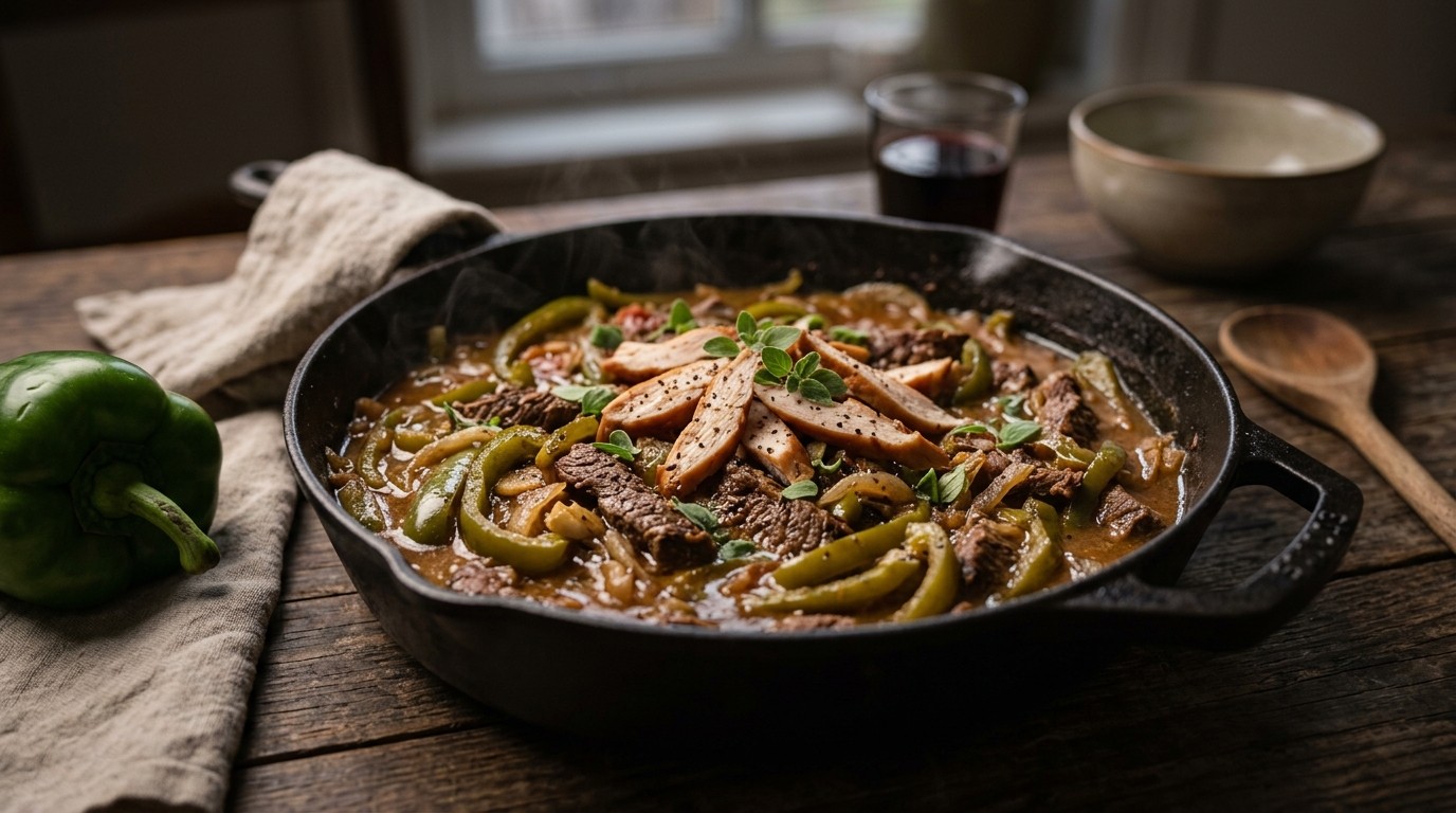 Gestoofd Rundvlees met Paprika recept Gestoofd Rundvlees met Paprika recept