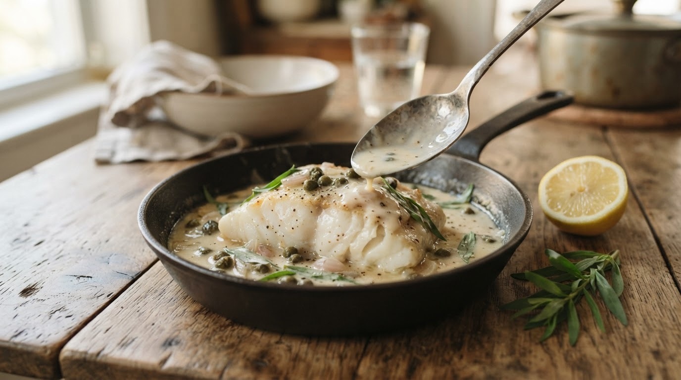 Gestoofde Kabeljauw recept Gestoofde Kabeljauw recept