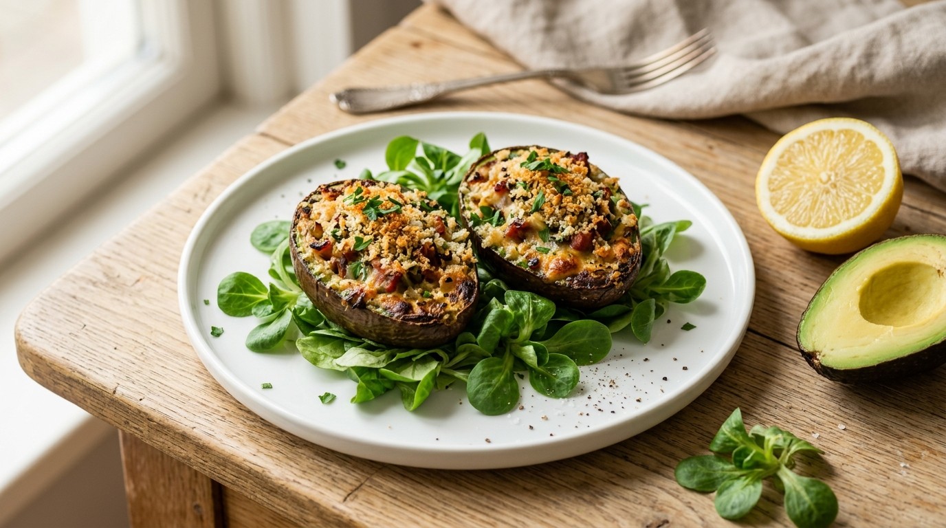 Gevulde Avocado uit de Oven