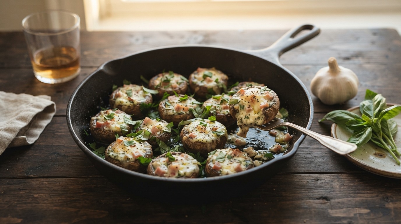 Gevulde Champignons met Boursin