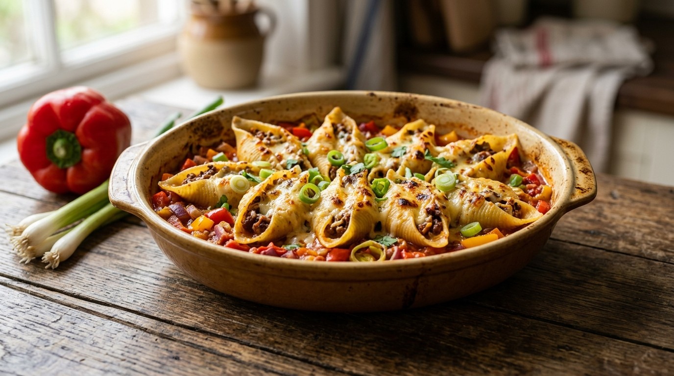 Gevulde Conchiglioni Pasta