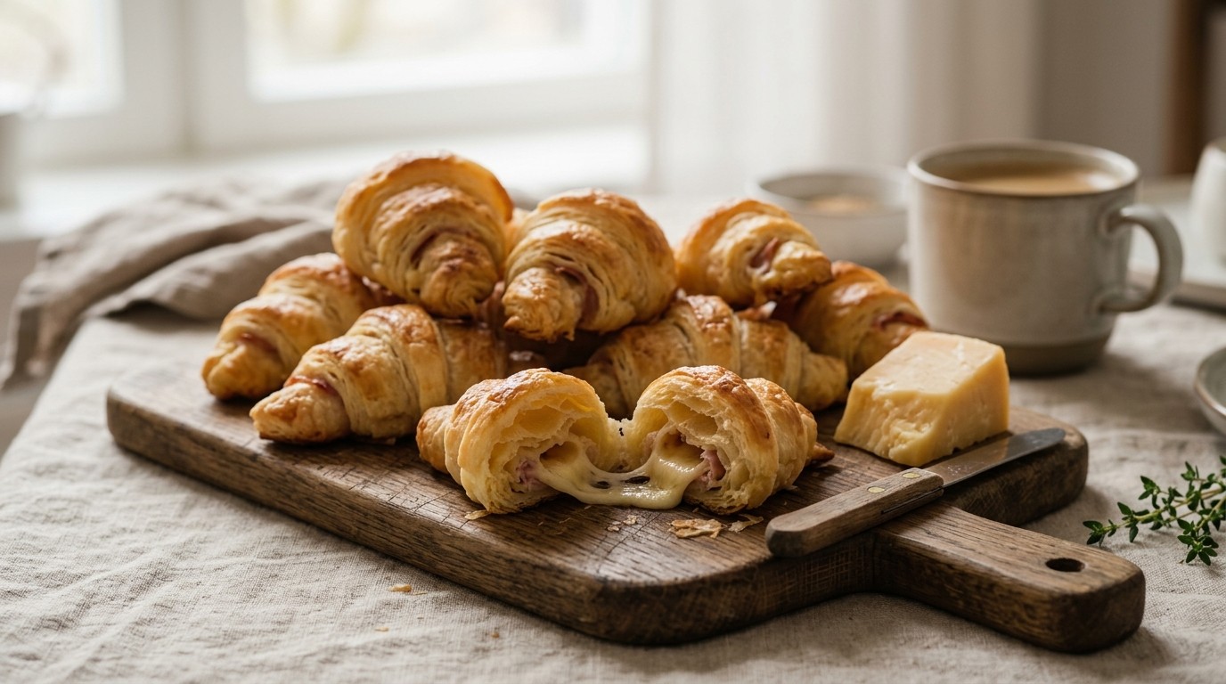 Gevulde Croissantjes