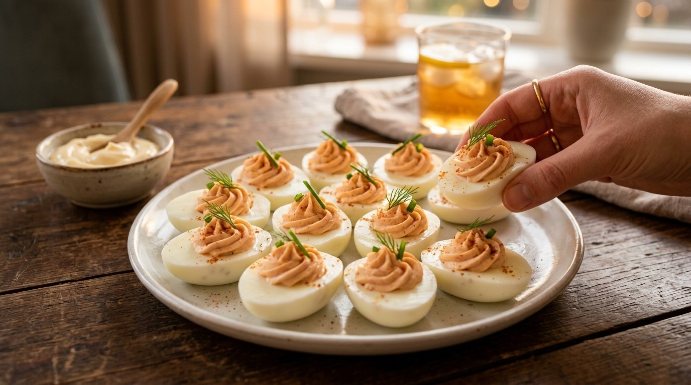 Gevulde Eieren recept Gevulde Eieren recept