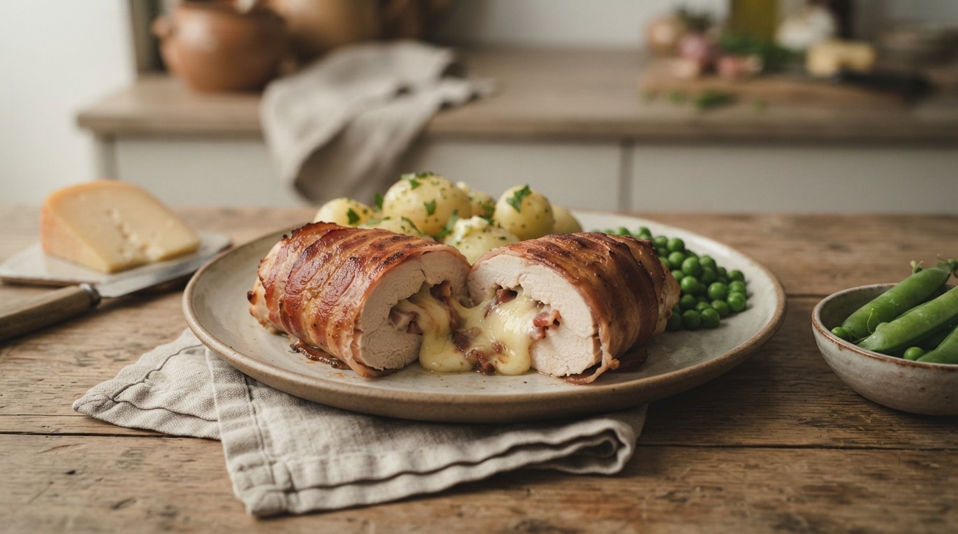 Gevulde Kipfilet met Kaas en Bacon recept Gevulde Kipfilet met Kaas en Bacon recept