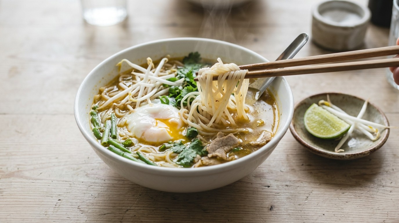 Gevulde Noodlesoep