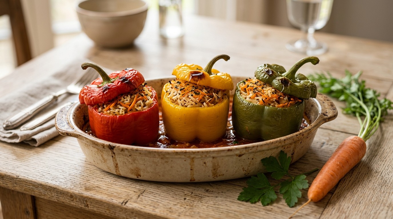 Gevulde Paprika