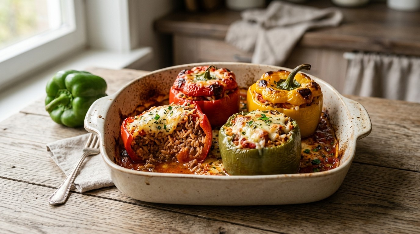 Gevulde Paprika recept Gevulde Paprika recept