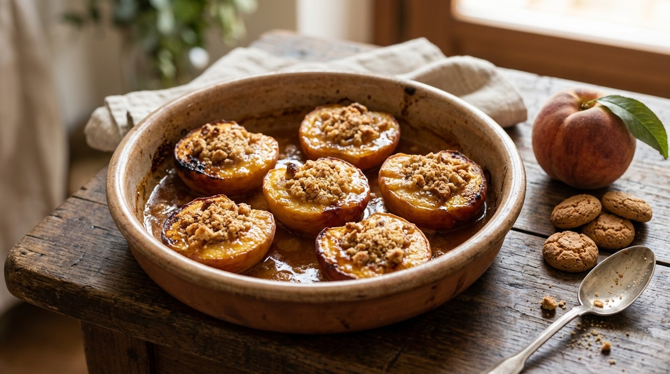 Gevulde Perziken recept Gevulde Perziken recept