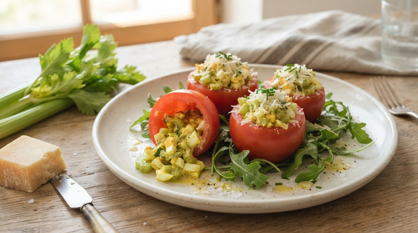 Gevulde Tomaten met Selderij