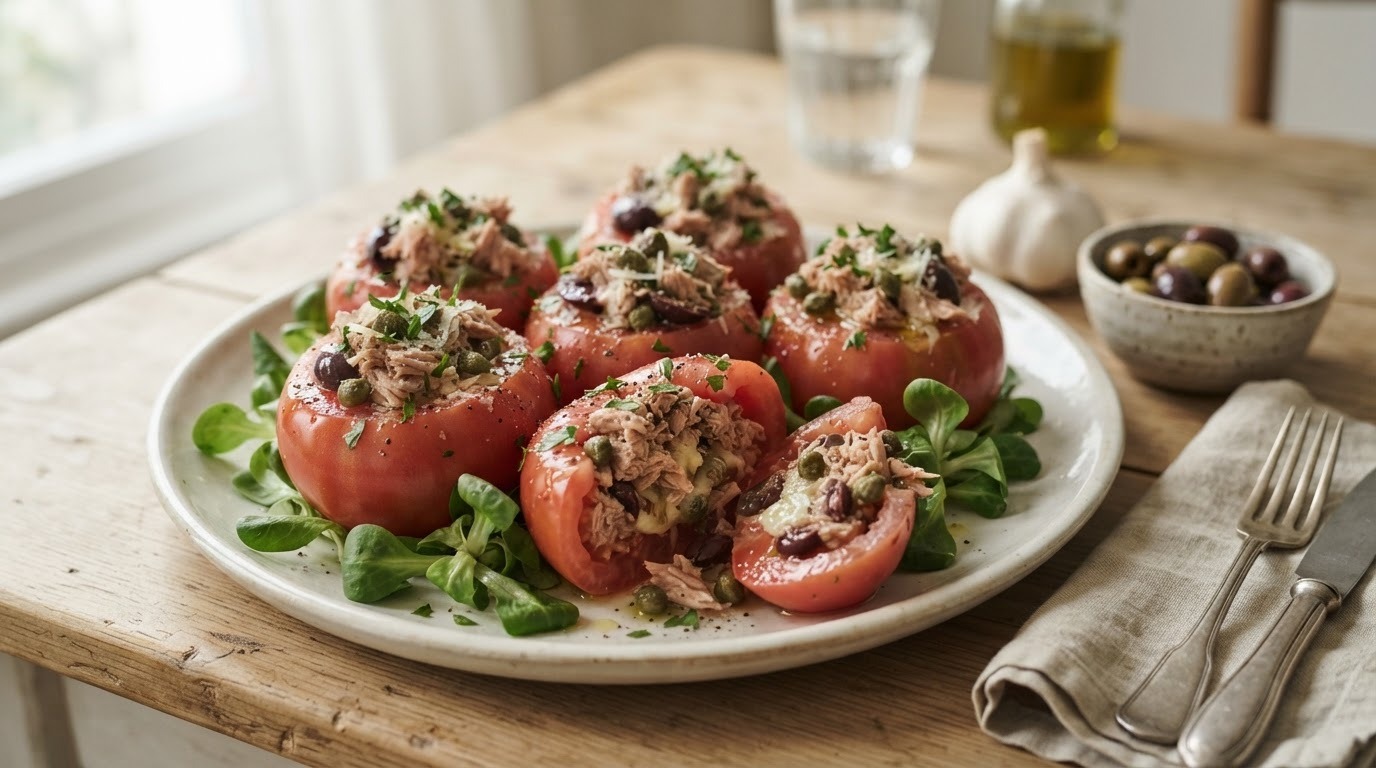 Gevulde Tomaten met Tonijn