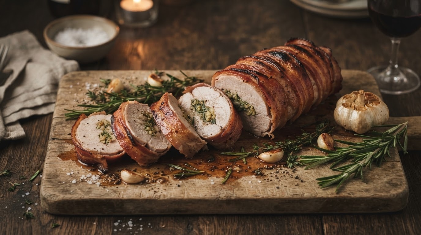 Gevulde Varkensfilet recept Gevulde Varkensfilet recept