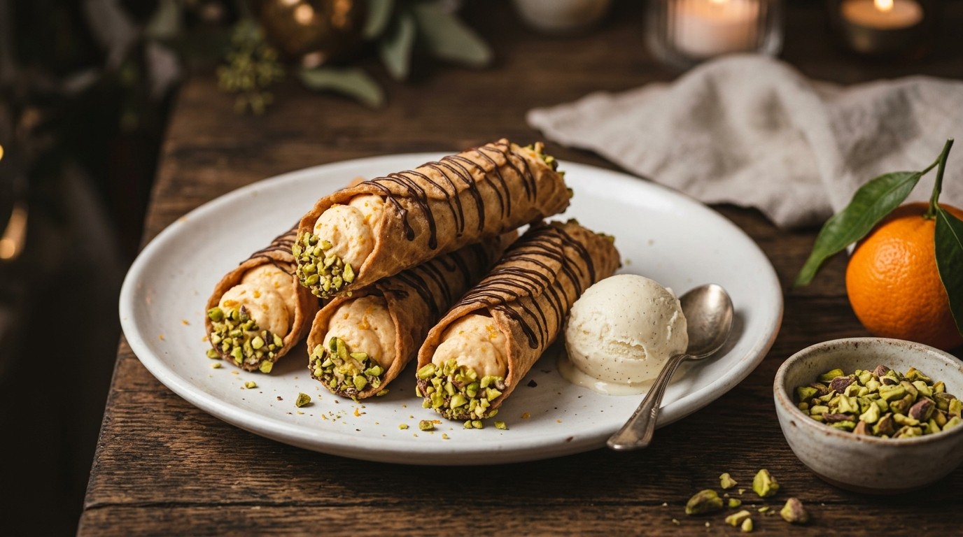 Gevulde Wafelrolletjes recept Gevulde Wafelrolletjes recept
