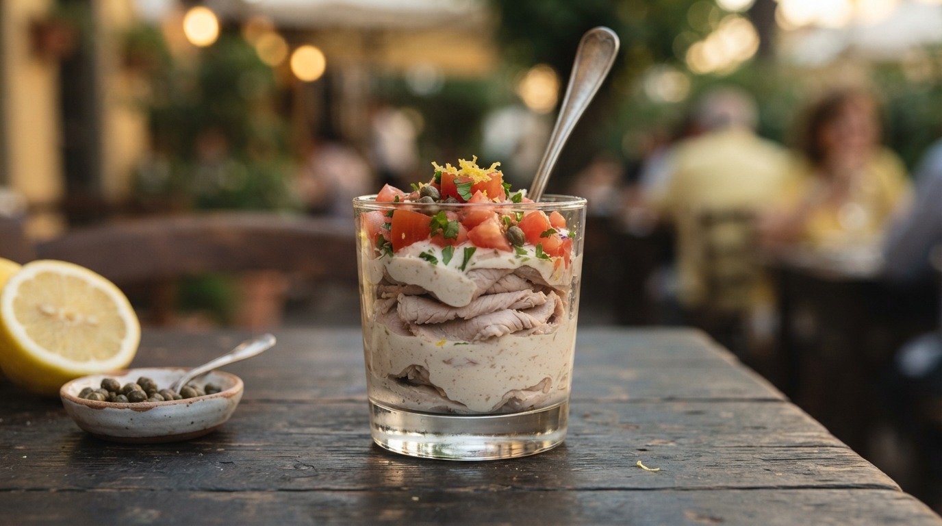 Glaasje met Vitello Tonnato