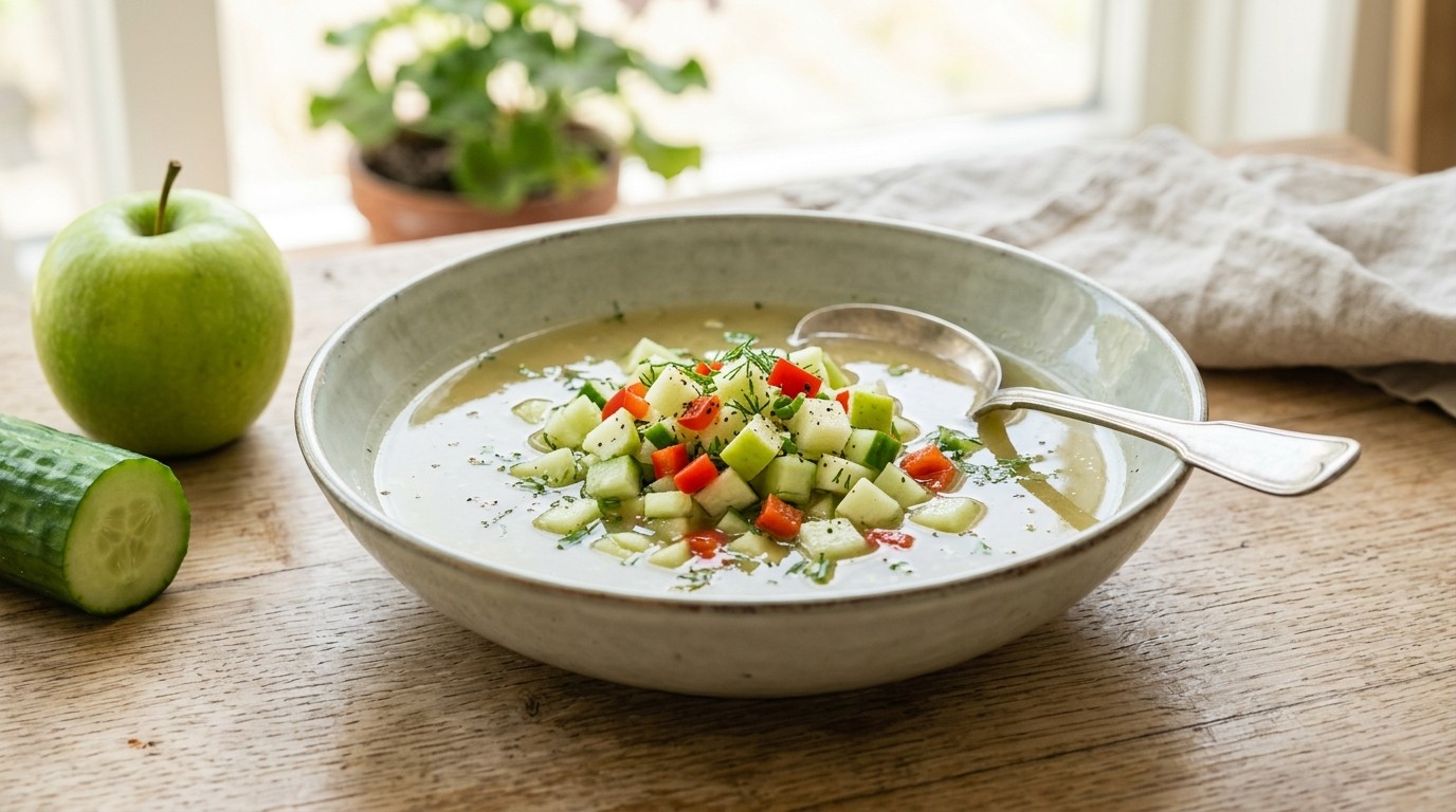 Glutenvrije Soep Voor een Warme dag recept Glutenvrije Soep Voor een Warme dag recept