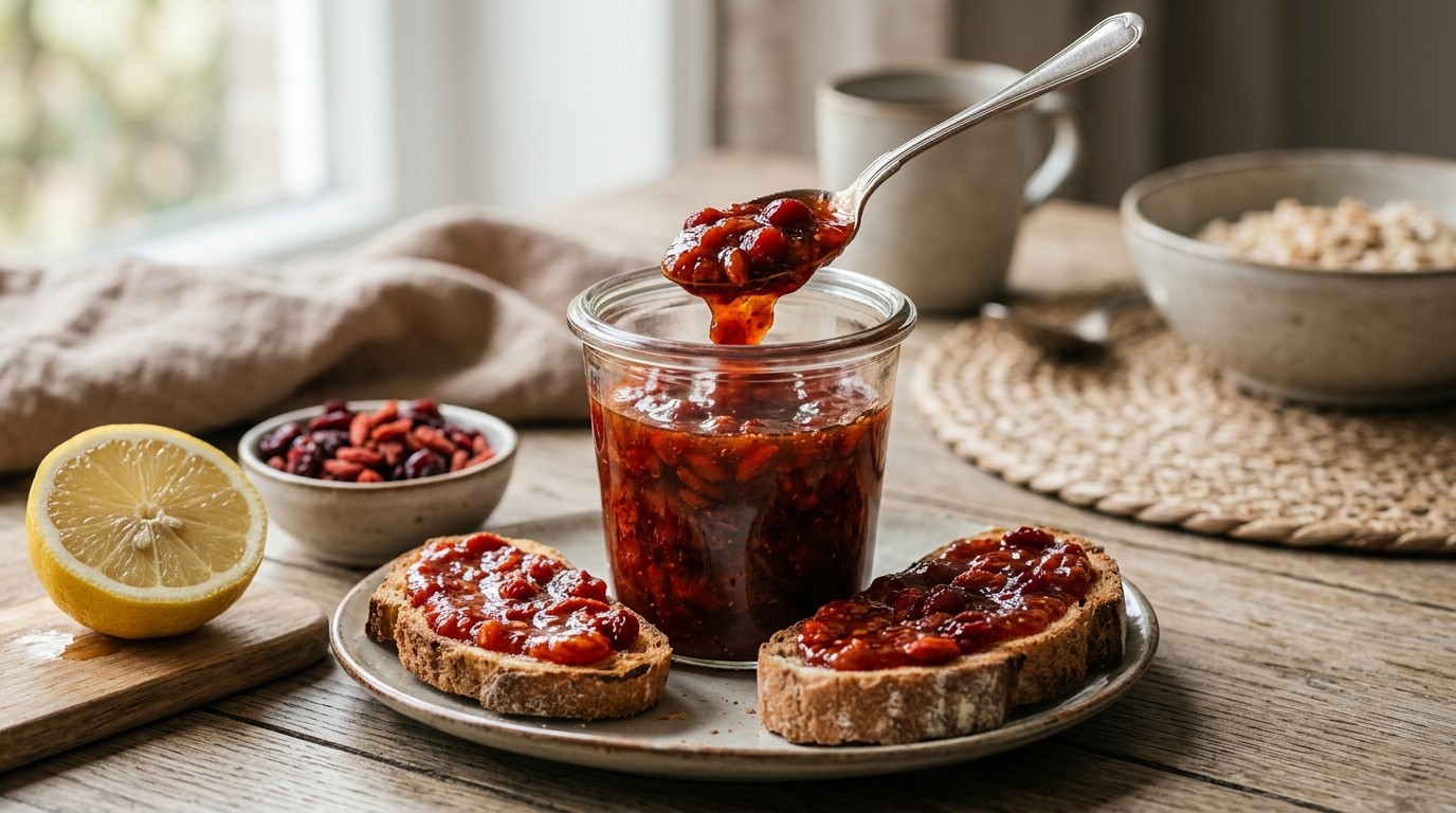 Goji Confituur recept Goji Confituur recept