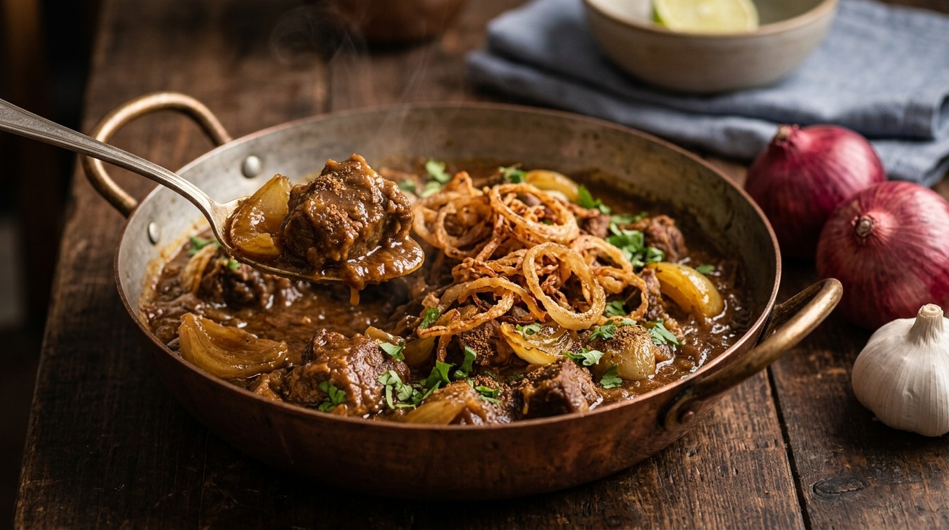Gosht Dopiaza (Lamsvlees met Uien)