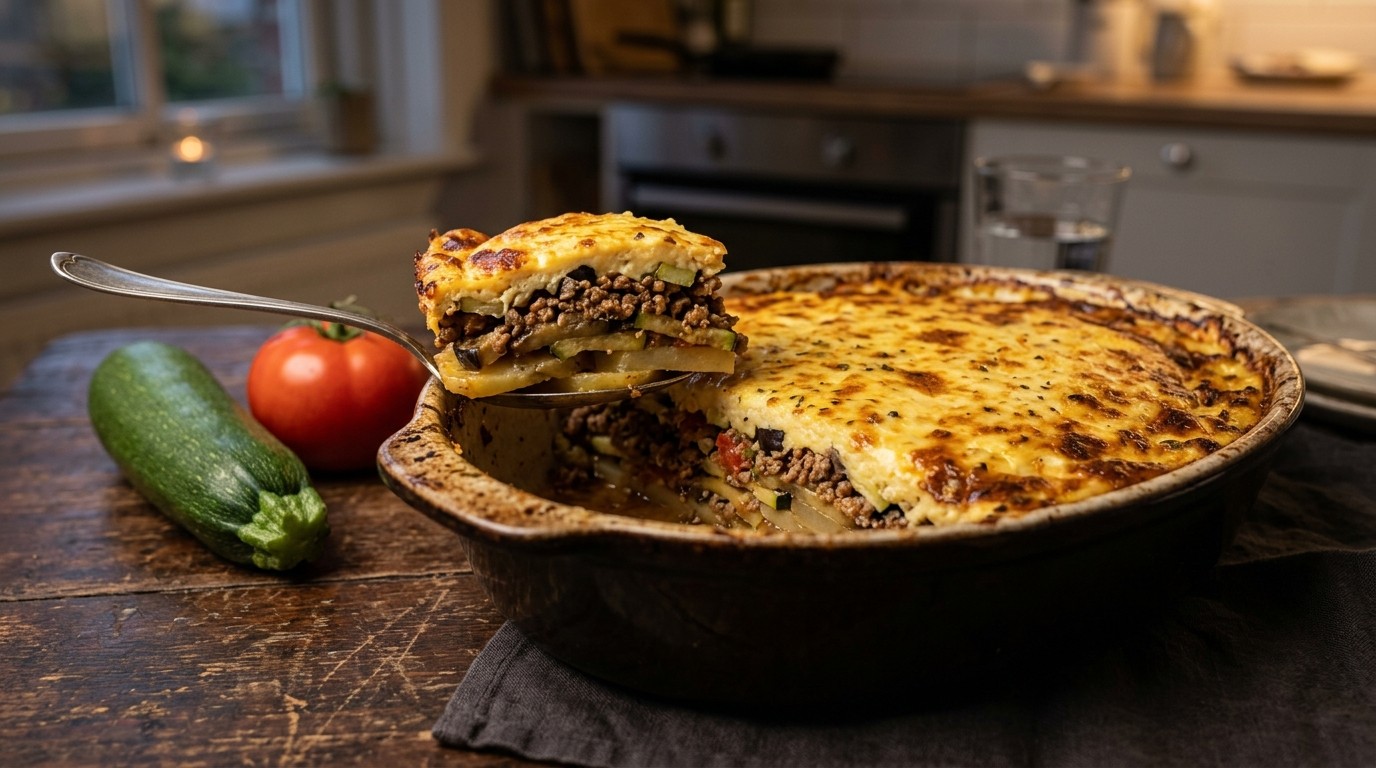 Griekse Aardappelschotel recept Griekse Aardappelschotel recept