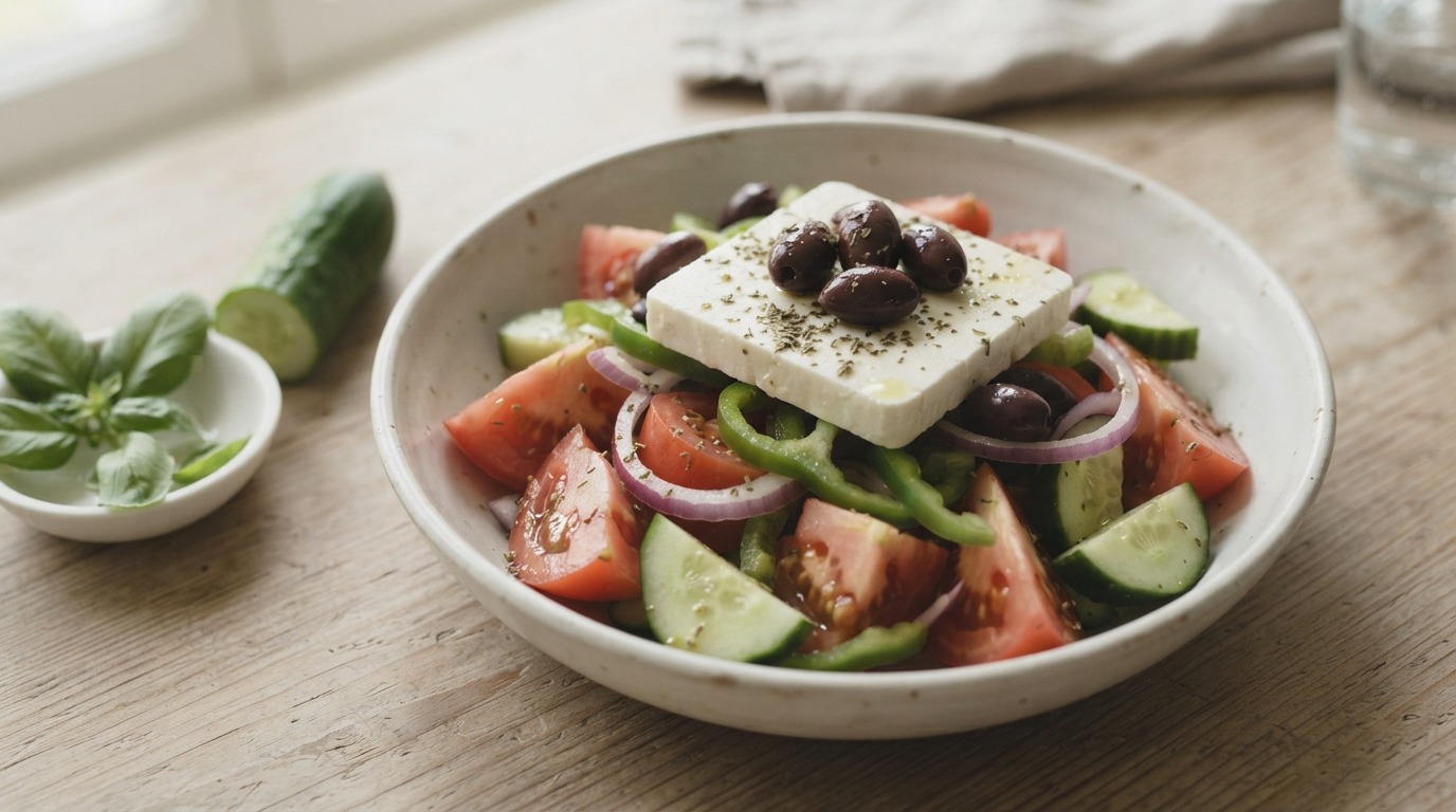 Griekse Maaltijdsalade