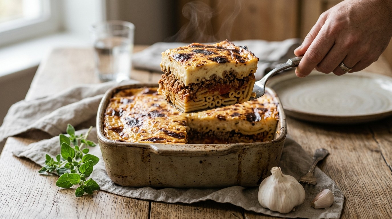 Griekse Macaroniterrine