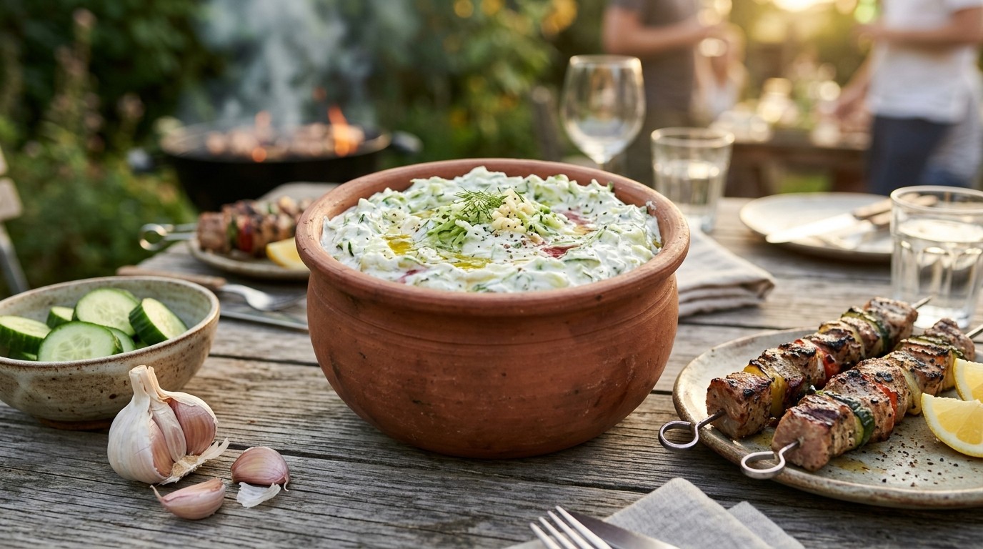 Griekse Tzatziki recept Griekse Tzatziki recept