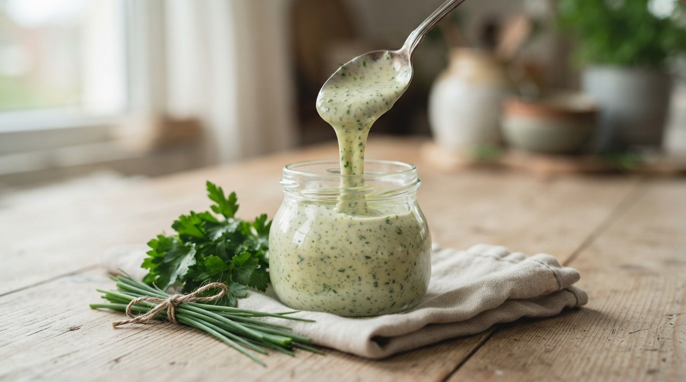 Groene Kruiden Dressing