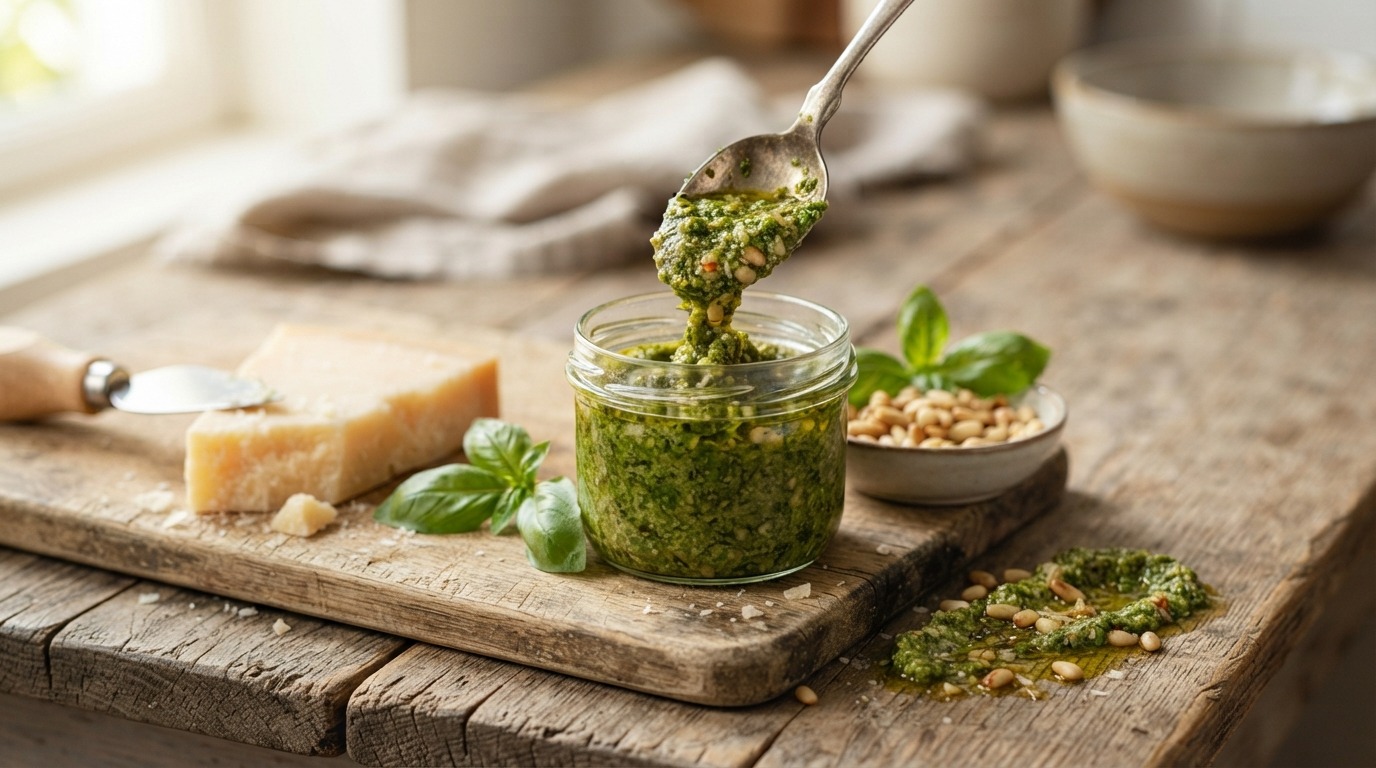 Groene Pesto recept Groene Pesto recept