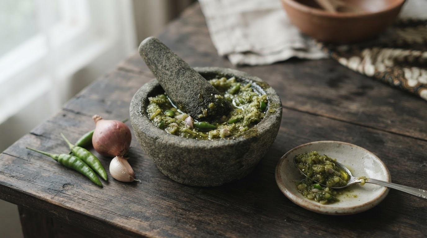Groene Sambal