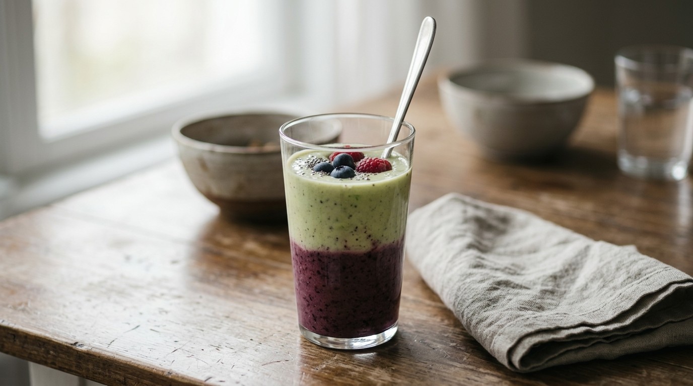 Groene Smoothie: Sla-bessen recept Groene Smoothie: Sla-bessen recept