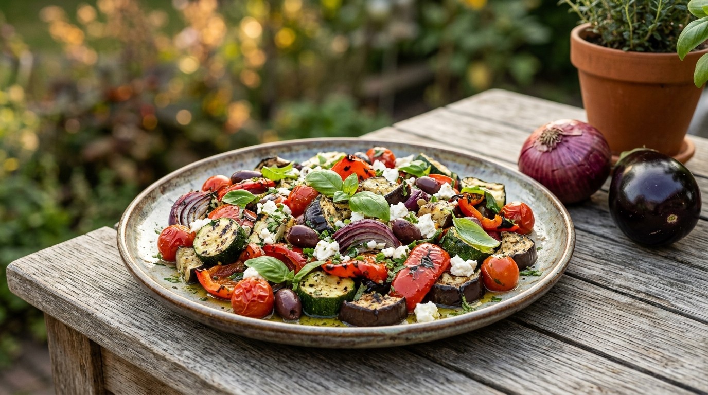Groentesalade Onder de Grill