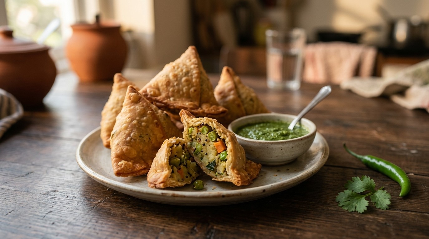 Groentesamosa recept Groentesamosa recept