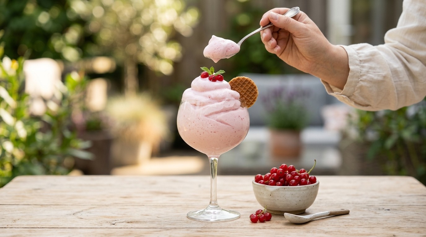 Haagse Bluf met Mini Stroopwafeltje