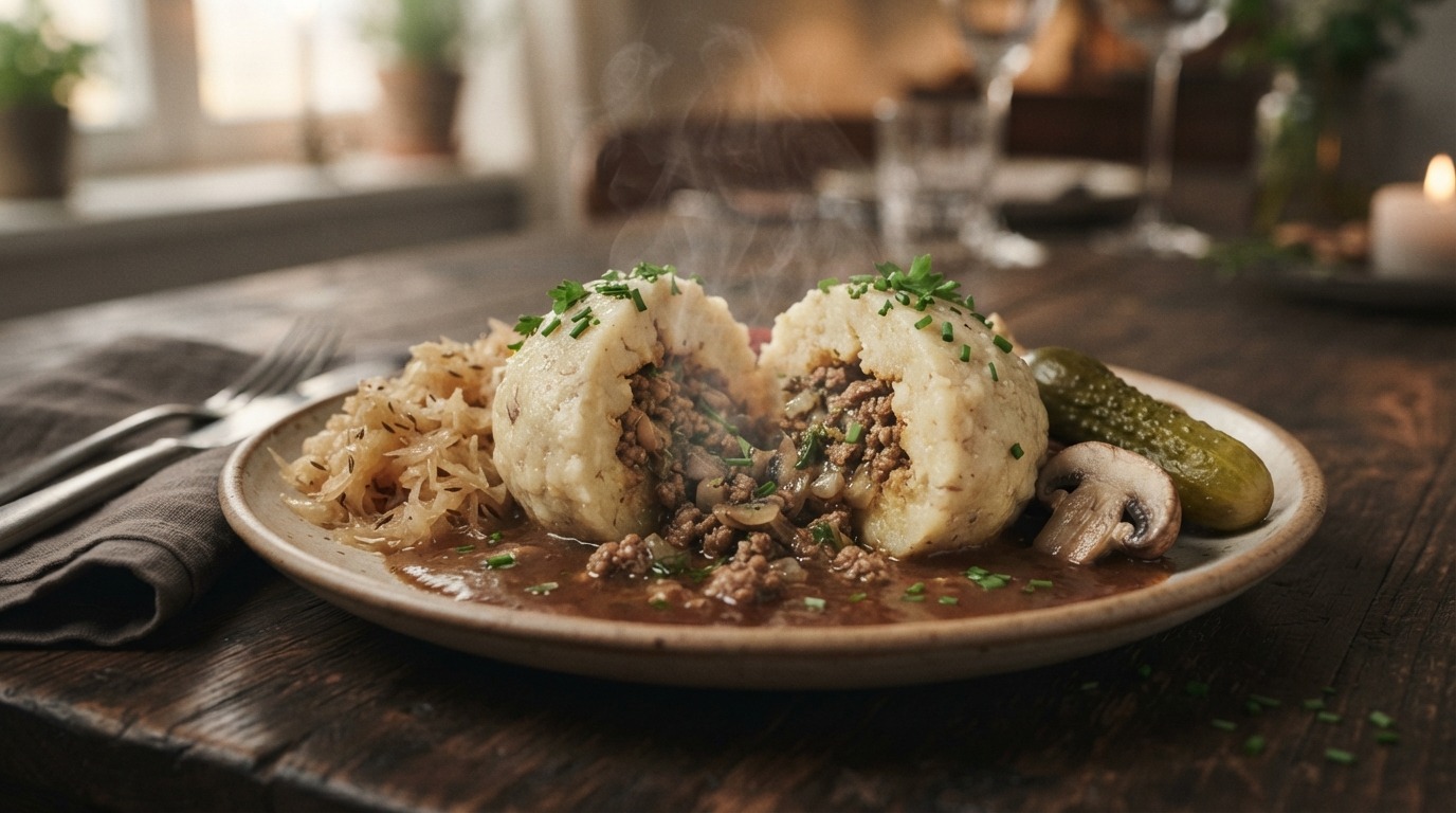 Hachee Knödel