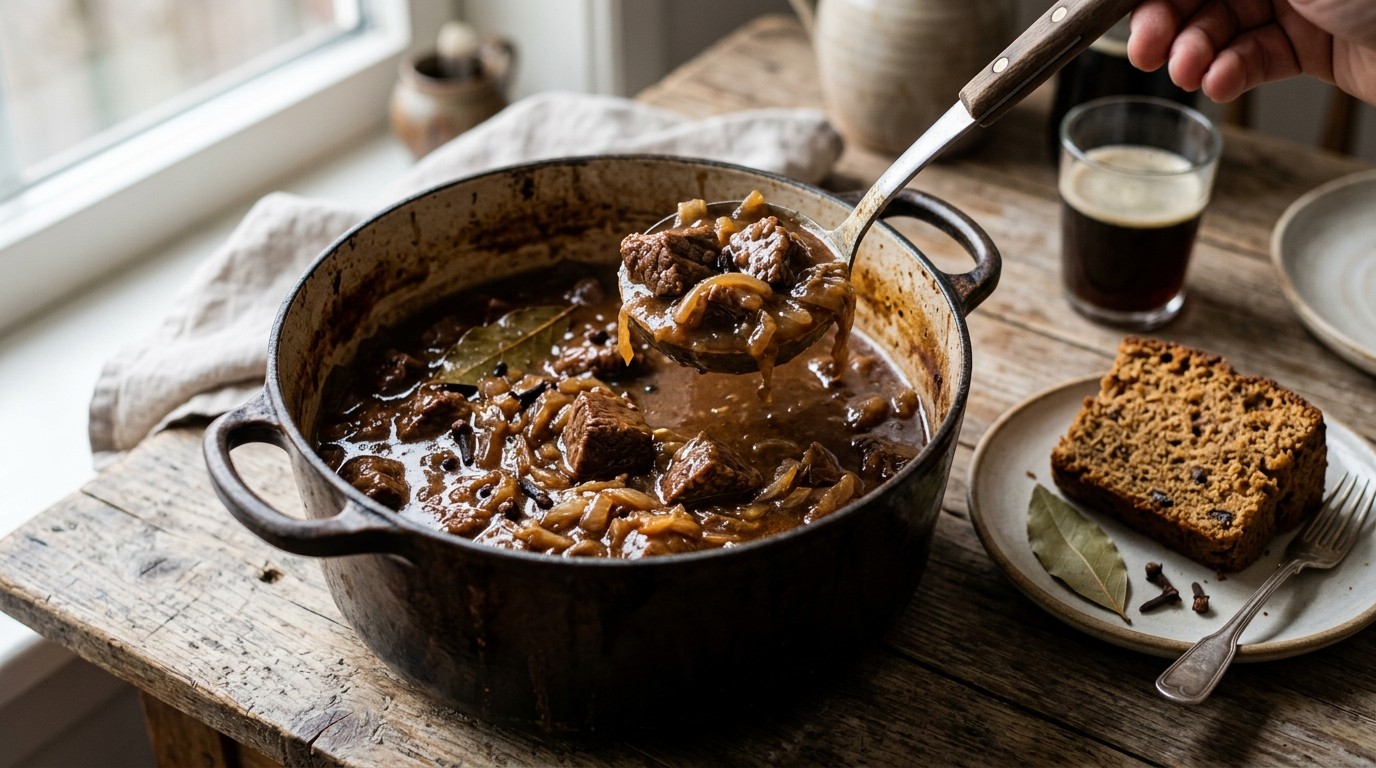 Hachee met Groninger Koek recept Hachee met Groninger Koek recept