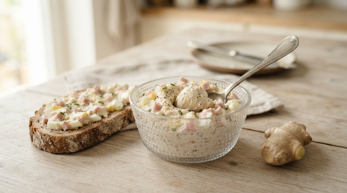 Ham ei Salade