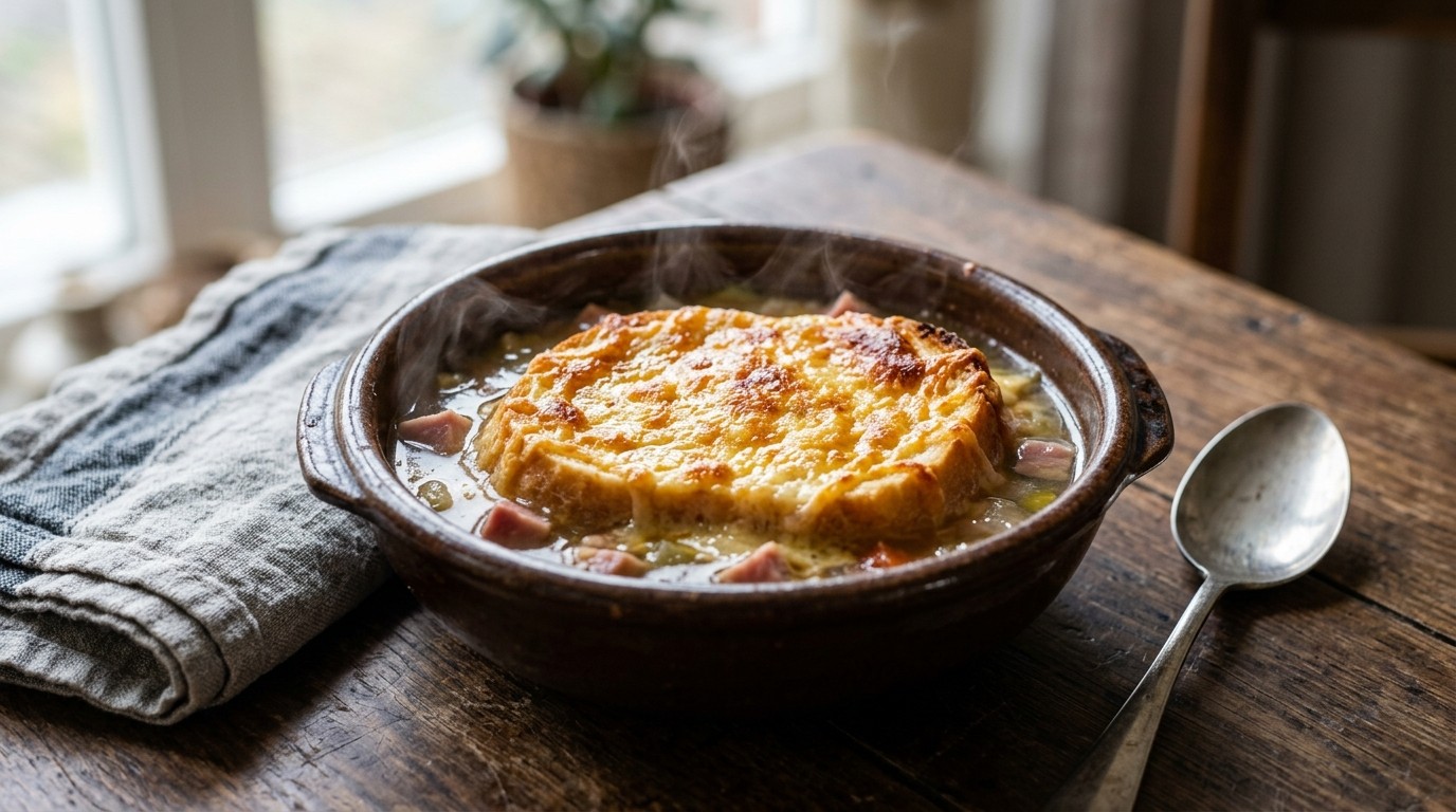 Ham Kaas Soep uit de Oven
