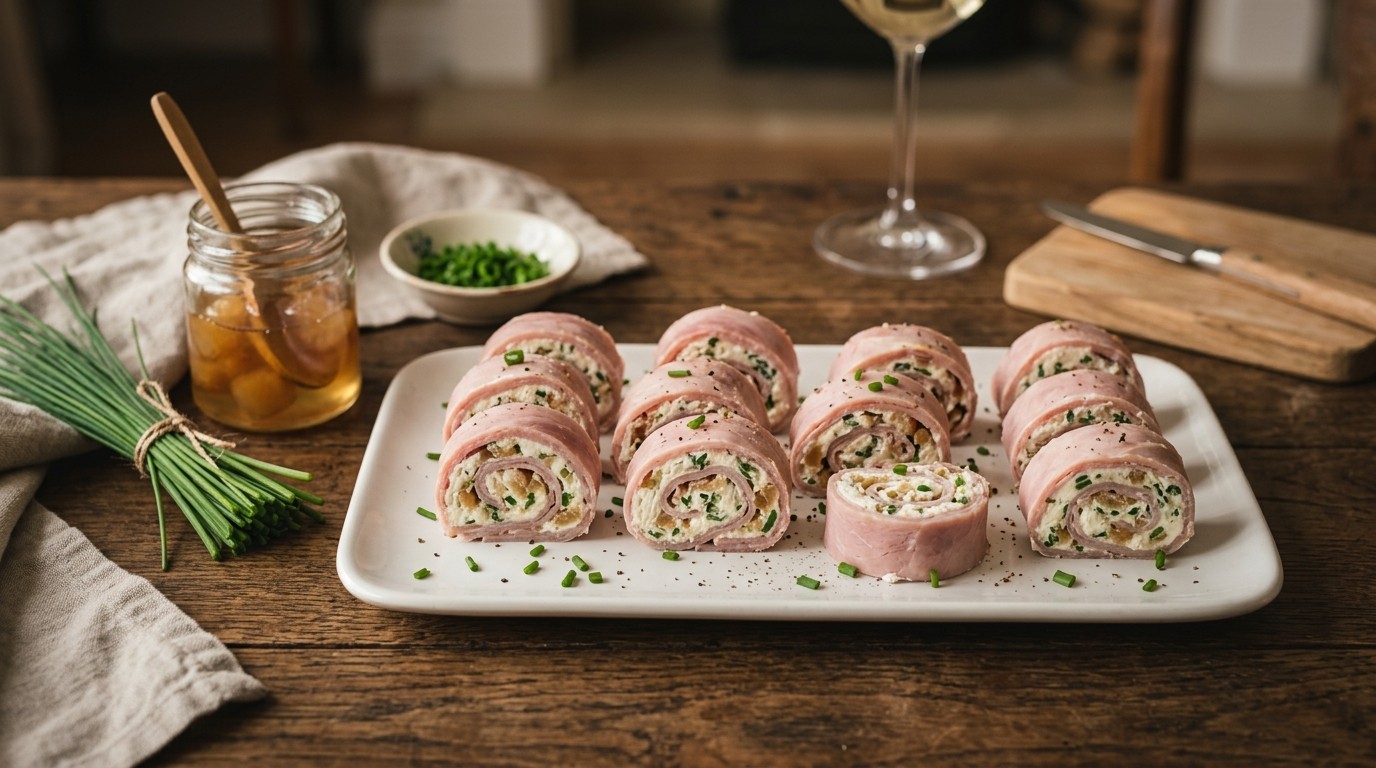 Ham-monchourolletjes