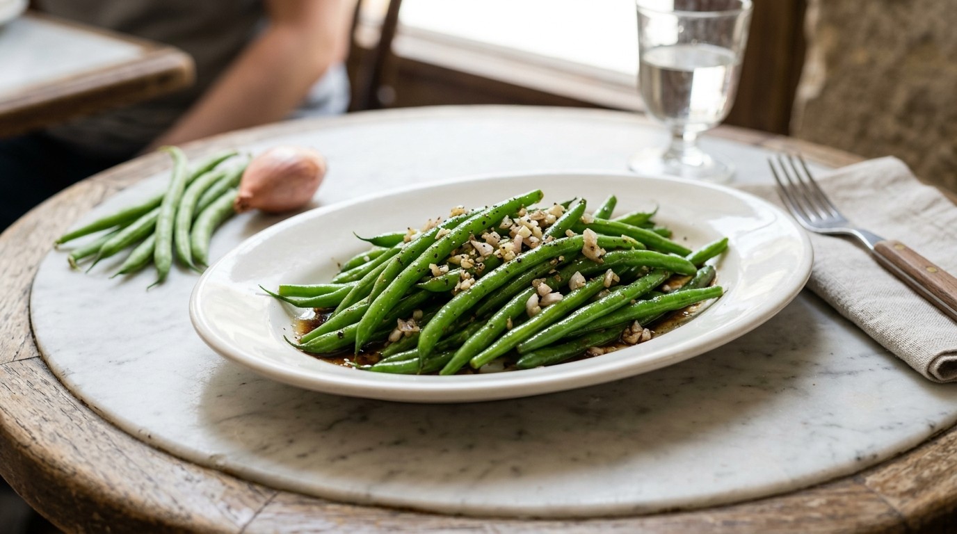 Haricots Verts met Balsamicodressing